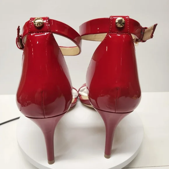 Michael kors Sienna mid pump Patent leather Color Red - Picture 4 of 7